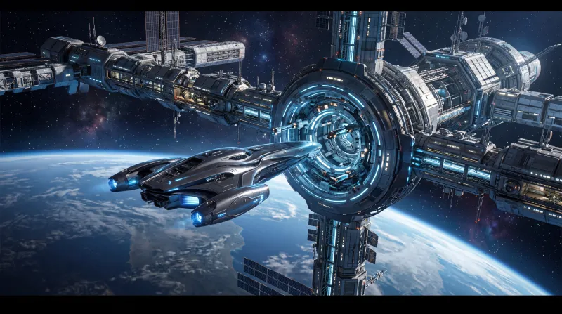 Scene generated by Kuak Studio in Futuristic style