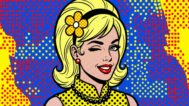 Scene generated by Studio in Pop Art style