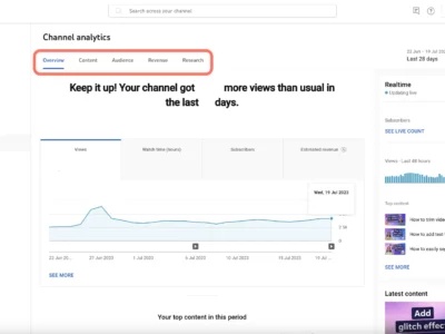 Cómo ver los ingresos de un canal de YouTube (estimación real)